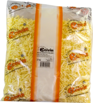 Boivin grated cheddar