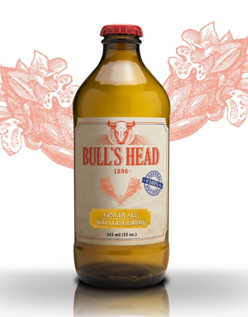 Bull's Head Soda Gingembre
